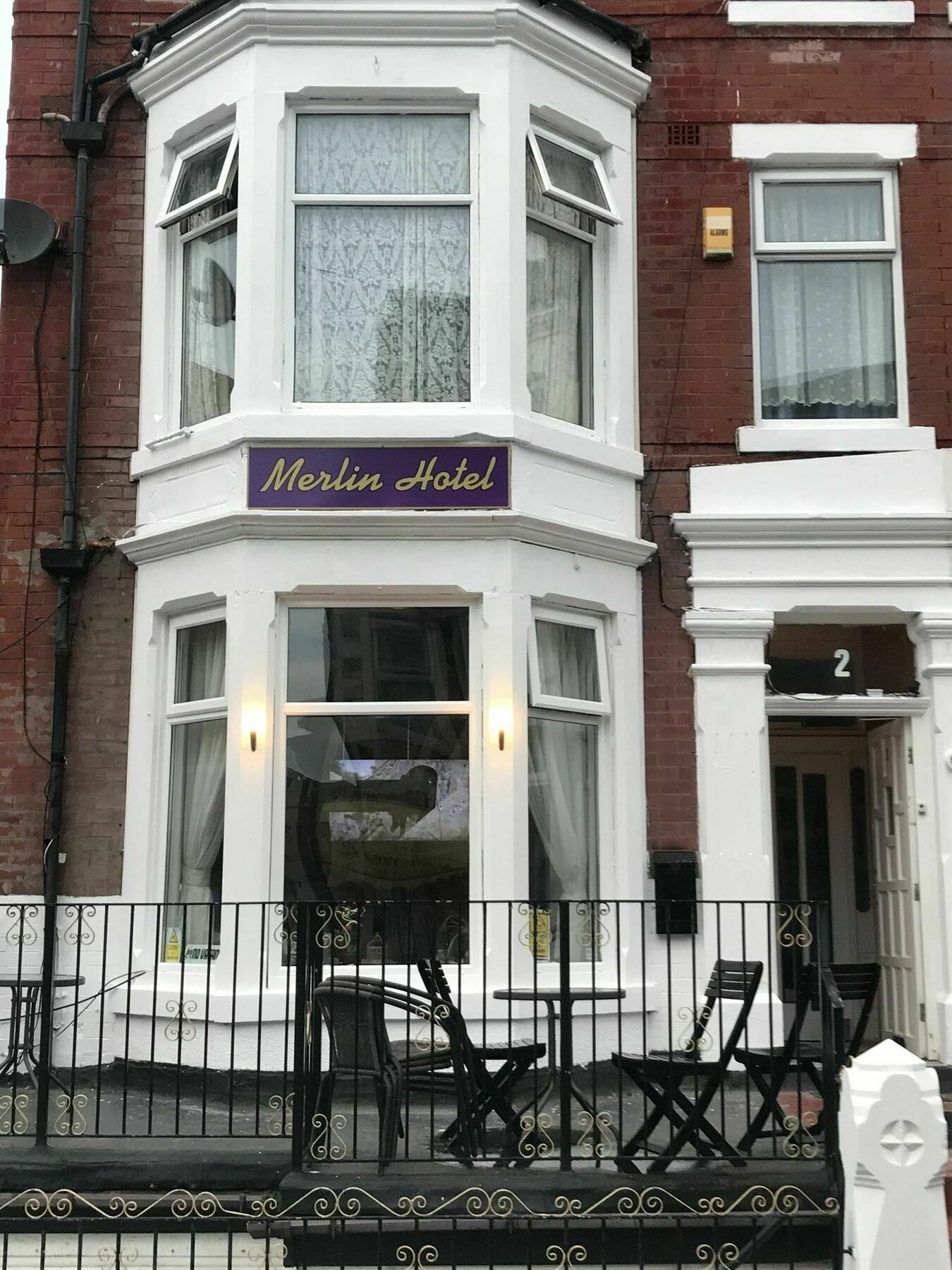 The Merlin Hotel Blackpool Exterior foto